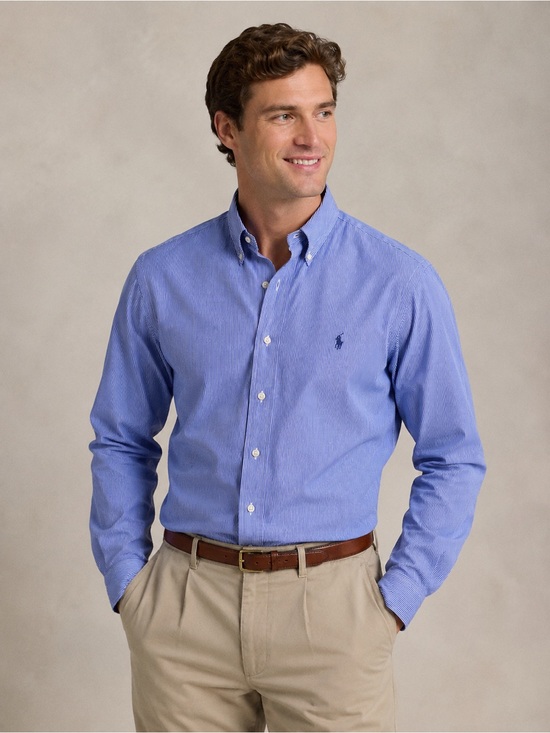 Ralph Lauren Other - Ralph Lauren Blue Striped Long-Sleeve Button-Down Shirt
